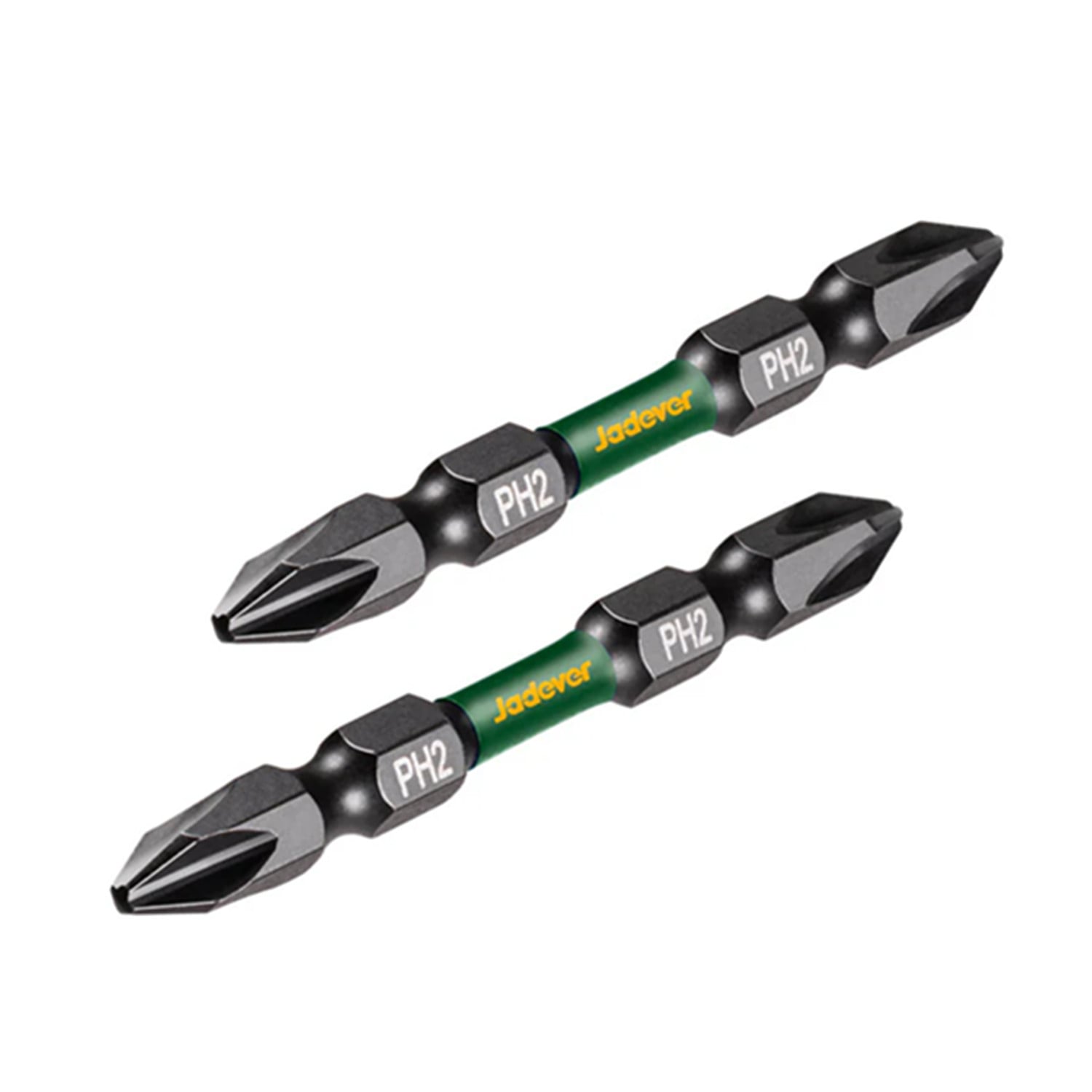 PUNTA PHILLIPS IMPACTO S2 PH2 65MM 2 PCS JADEVER JDSV3K62 - 1