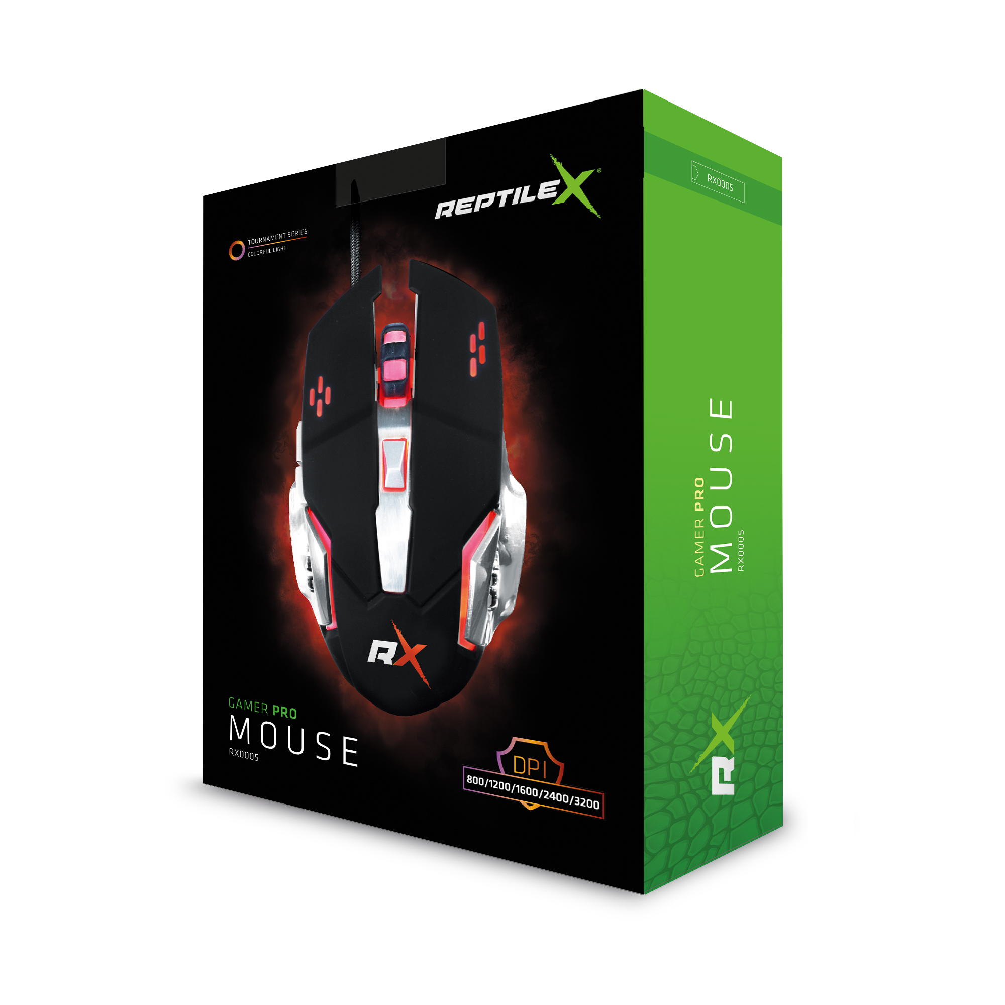 MOUSE REPTILEX GAMER PRO GAMER - 4