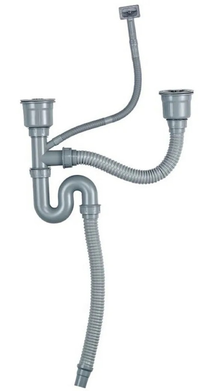 LAVAPLATOS DEKORA 78X43 CM ESPESOR 2MM PLATA EMPOTRAR SOBRE O BAJO CUBIERTA - 5