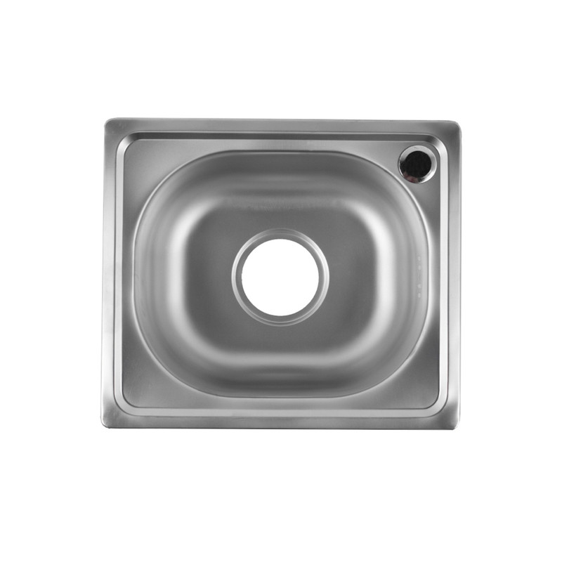 LAVAPLATOS DEKORA 37X32 CM EMPOTRAR SOBRE CUBIERTA COLOR PLATA - 1