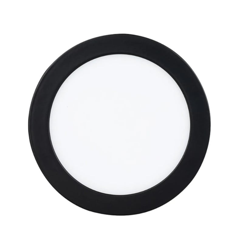 FOCO LED 6 W REDONDO NEGRO CALIDO 3000K DEKORA - 1