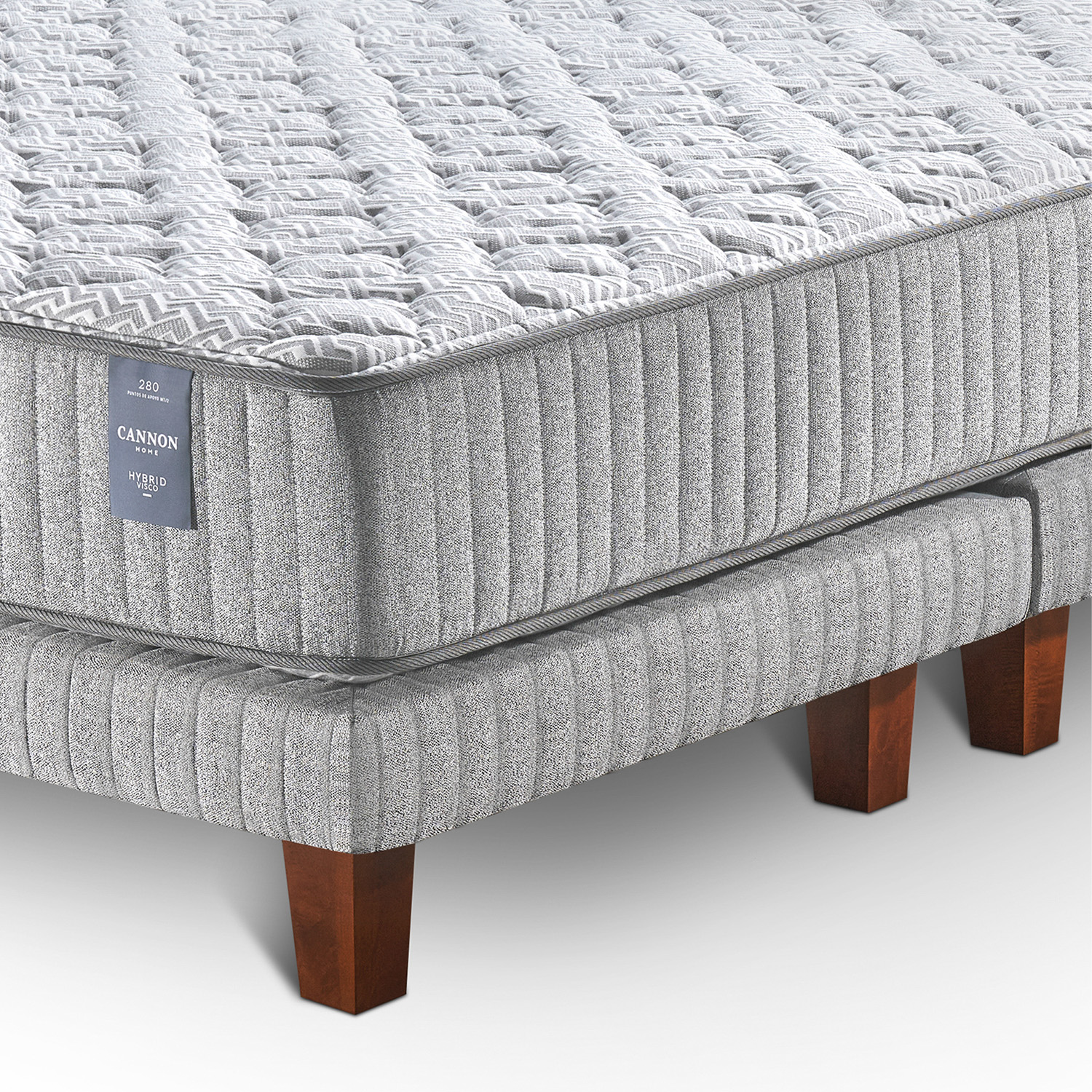 CAMA HYBRID VISCO 2 PLAZAS - 4
