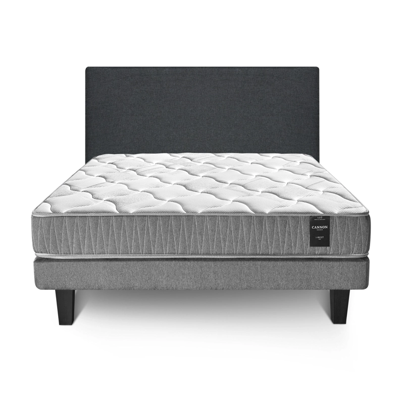 COMBO CAMA I-REST 2 PLAZAS  + RESPALDO KIR MARENGO - 2