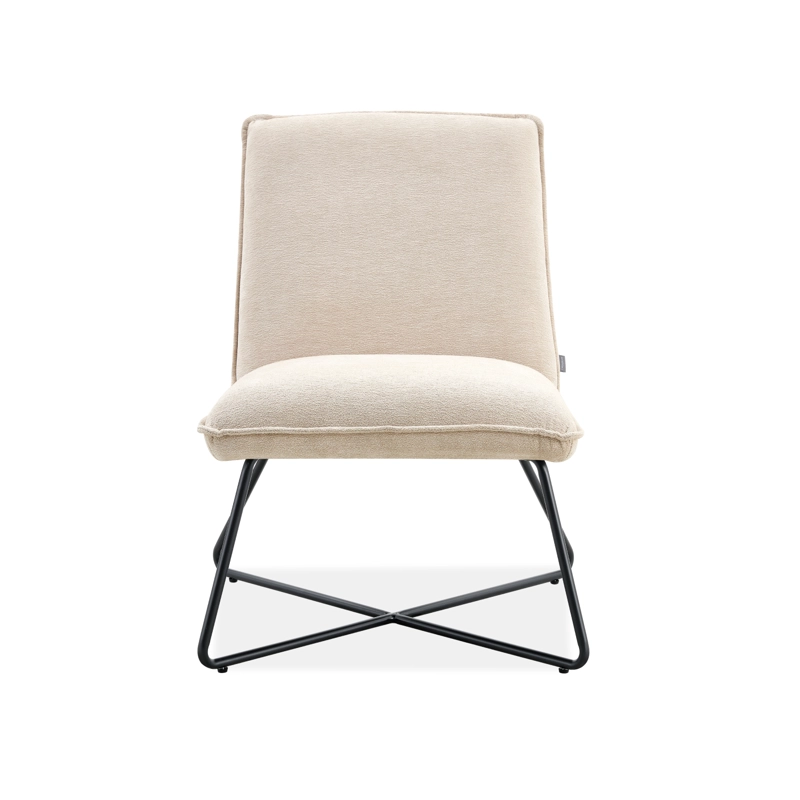 POLTRONA CANNON TAPIZADA EMME BEIGE - 2