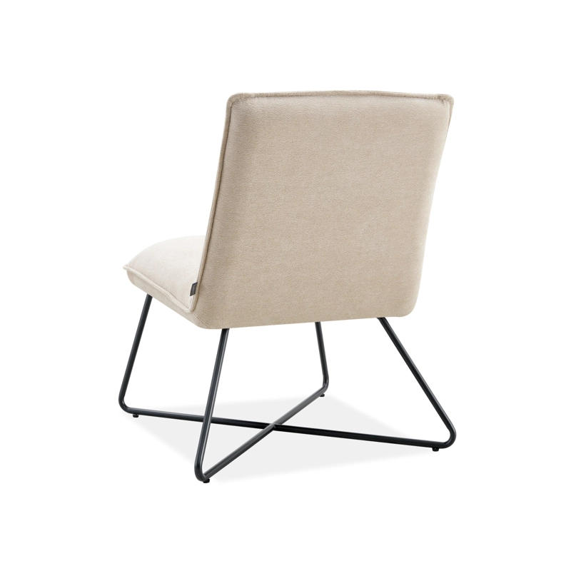 POLTRONA CANNON TAPIZADA EMME BEIGE - 4