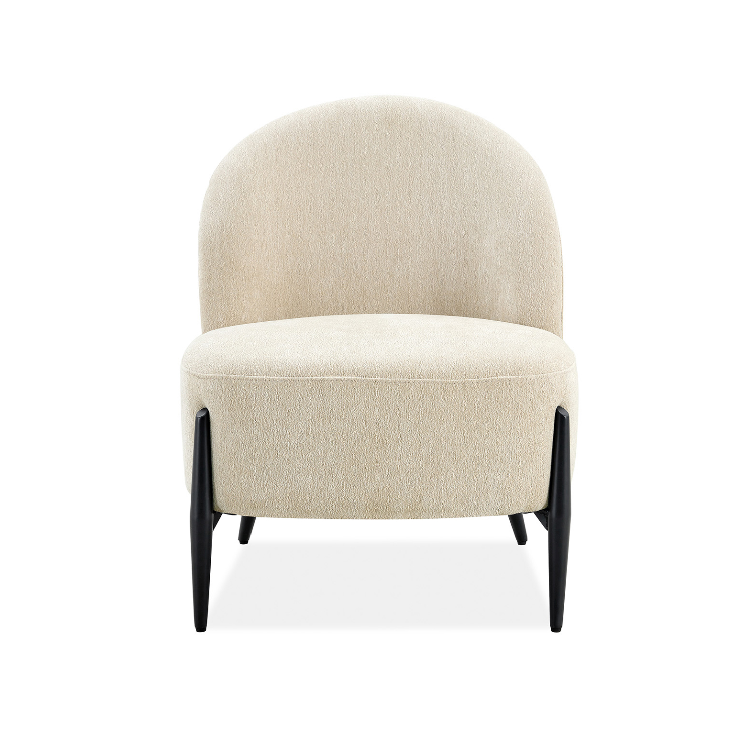 POLTRONA CANNON TAPIZADA TOSS BEIGE - 2