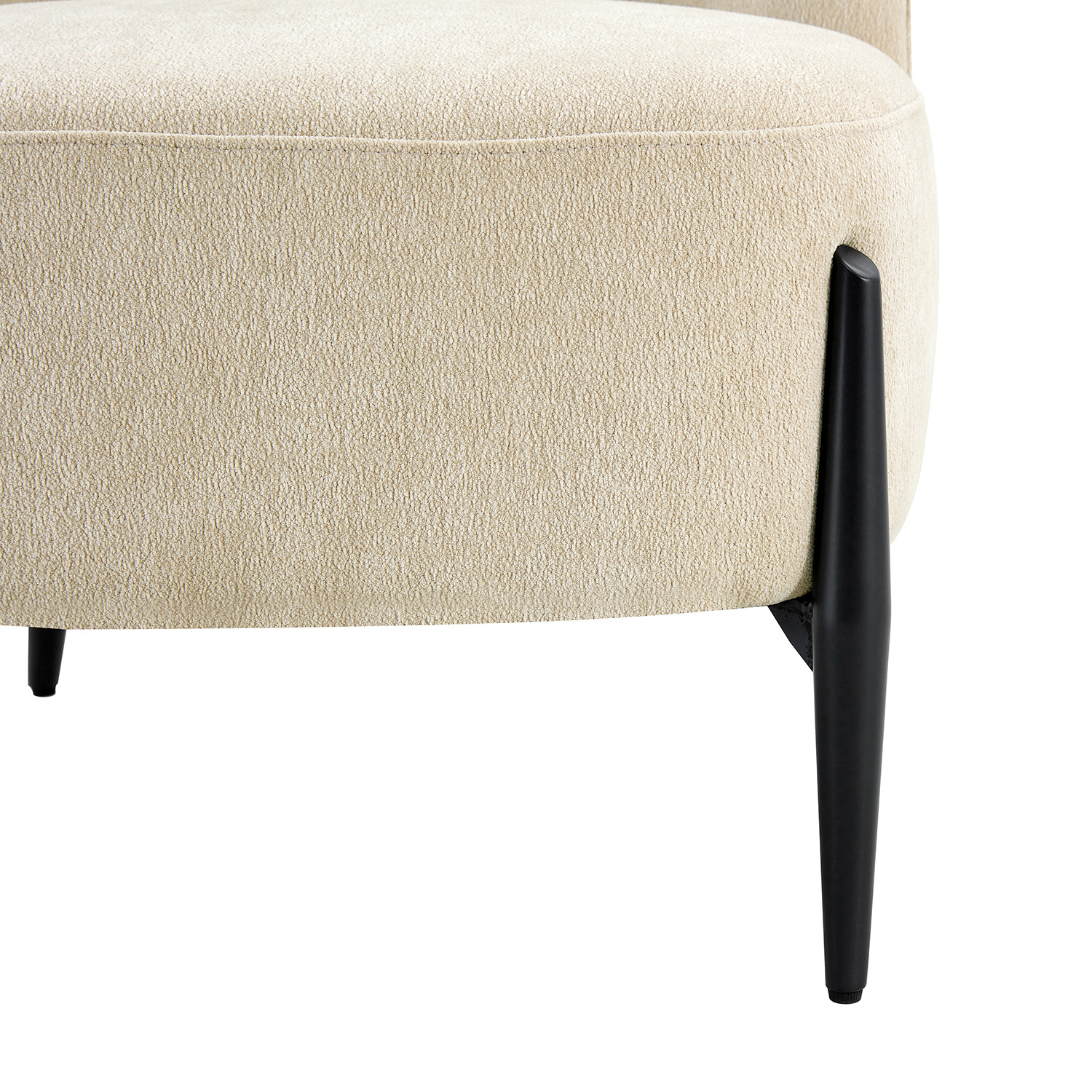 POLTRONA CANNON TAPIZADA TOSS BEIGE - 6