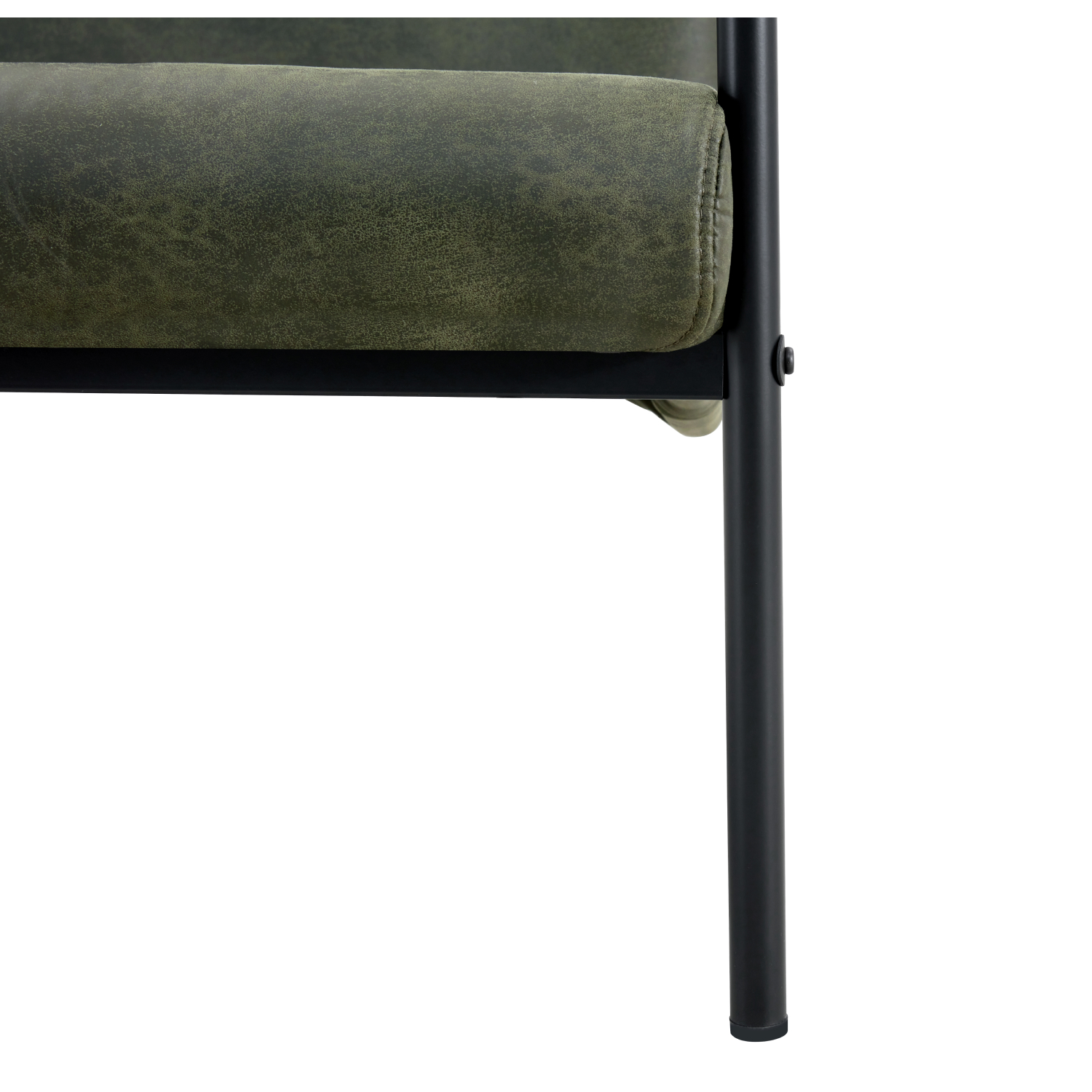 POLTRONA CANNON ECOCUERO BRONN OLIVA - 6
