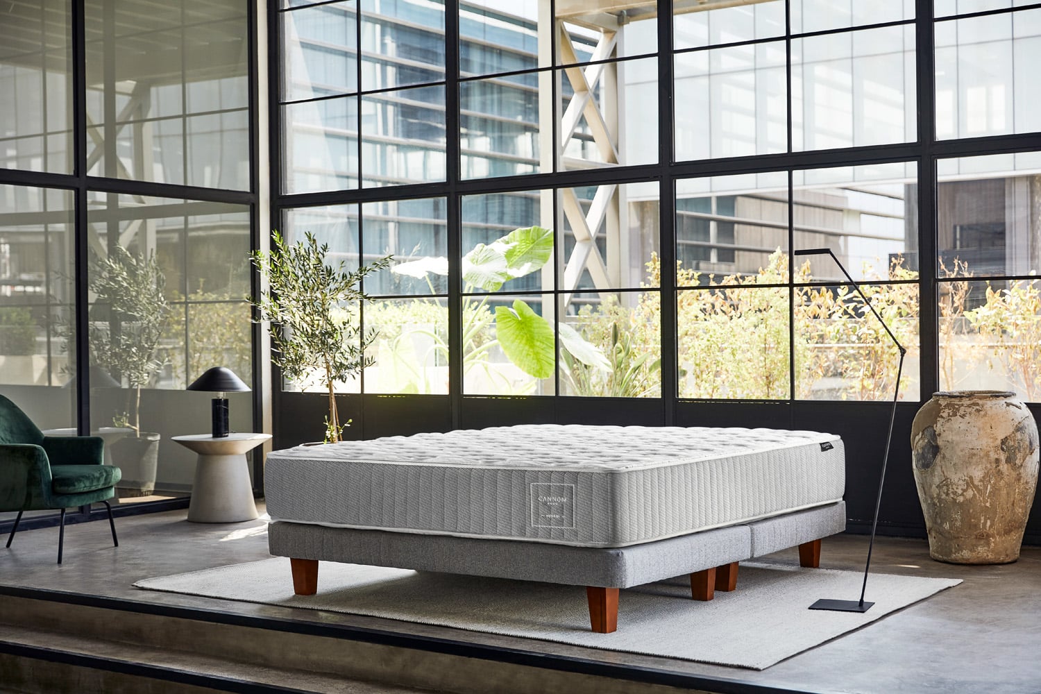 CAMA 2 PLAZAS HYBRID COTTON - 8