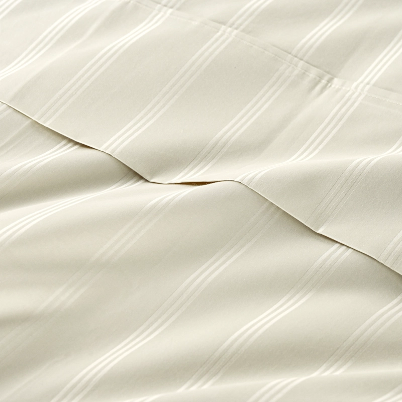 SABANAS KING 500 HILOS DOBBY THIN BEIGE - 2