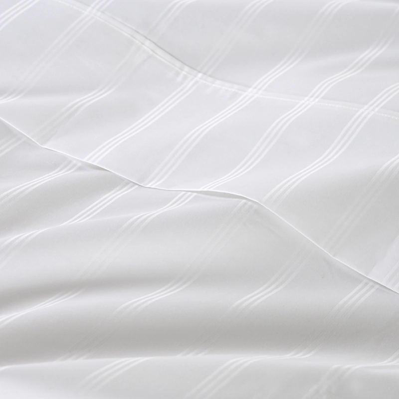 SABANAS KING 500 HILOS DOBBY THIN WHITE - 2