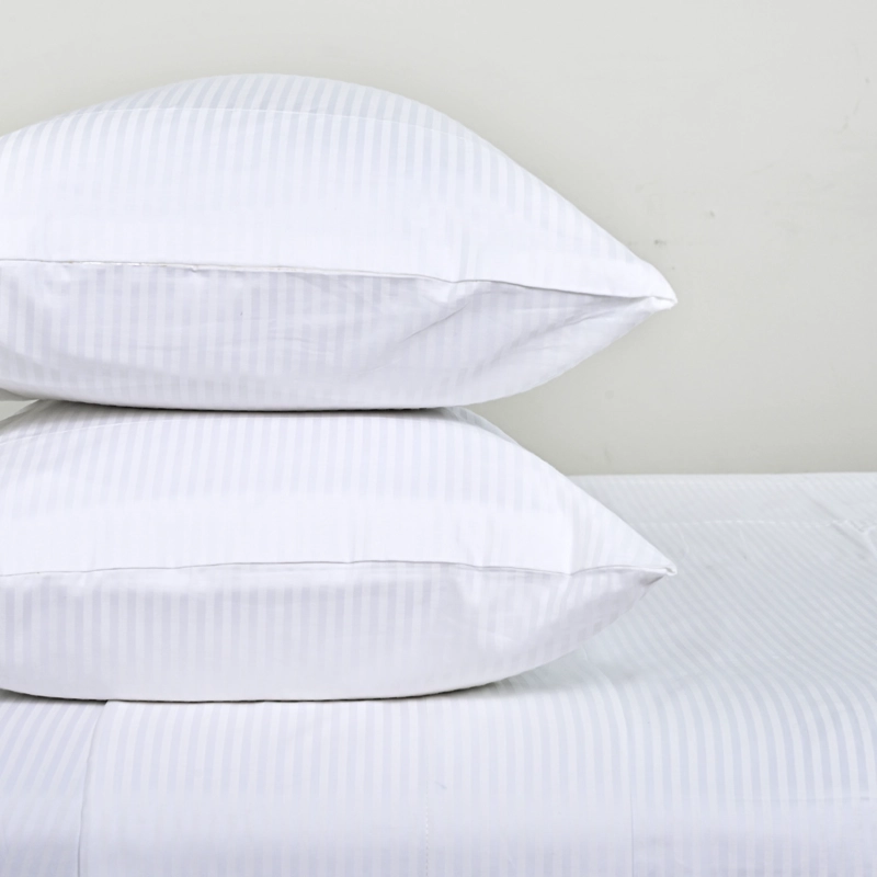 SABANAS 2 PLAZAS 600 HILOS DOBBY WHITE - 2