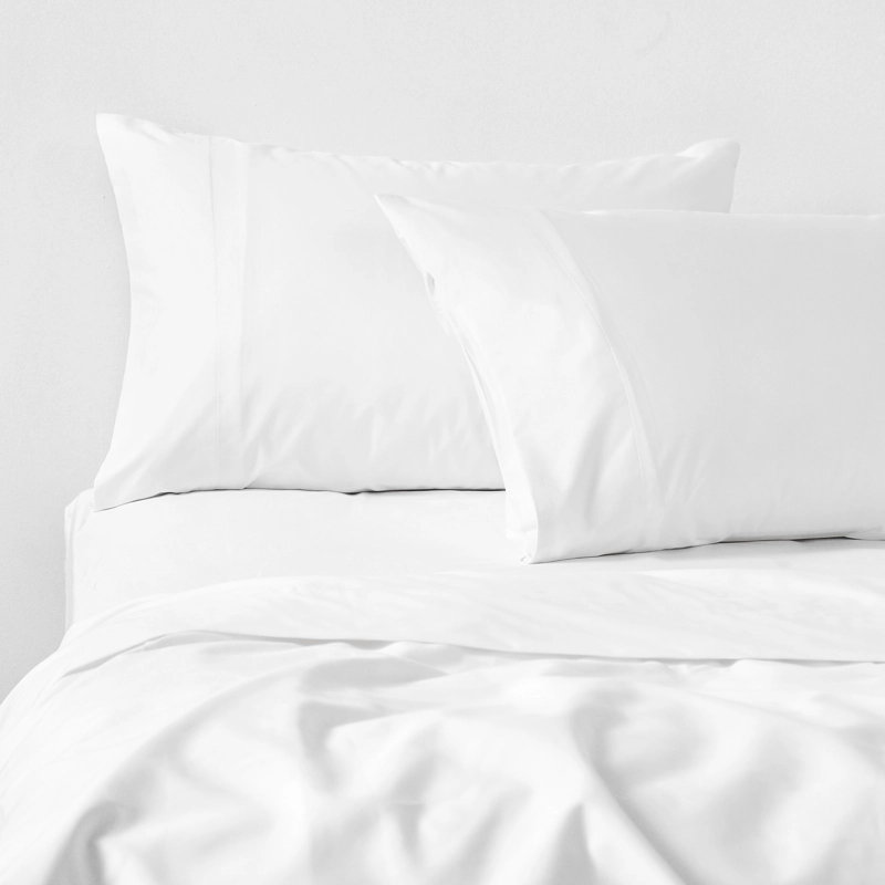 SABANAS KING 800 HILOS SATEEN BLANCO - 1