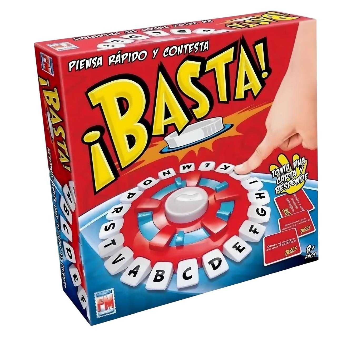 BASTA PIENSA RÁPIDO Y CONTESTA JUEGO DE MESA EN ESPAÑOL - 1
