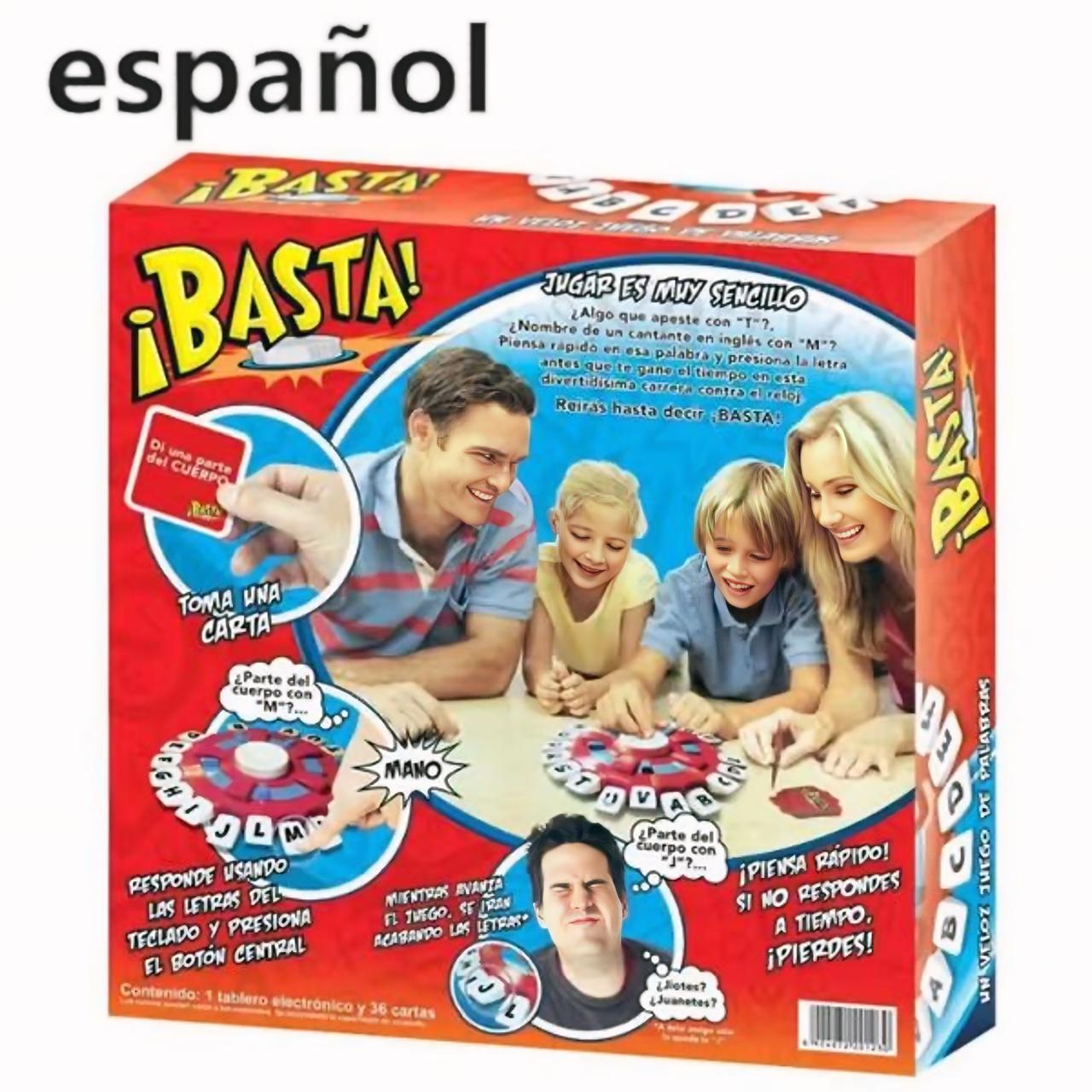 BASTA PIENSA RÁPIDO Y CONTESTA JUEGO DE MESA EN ESPAÑOL - 5