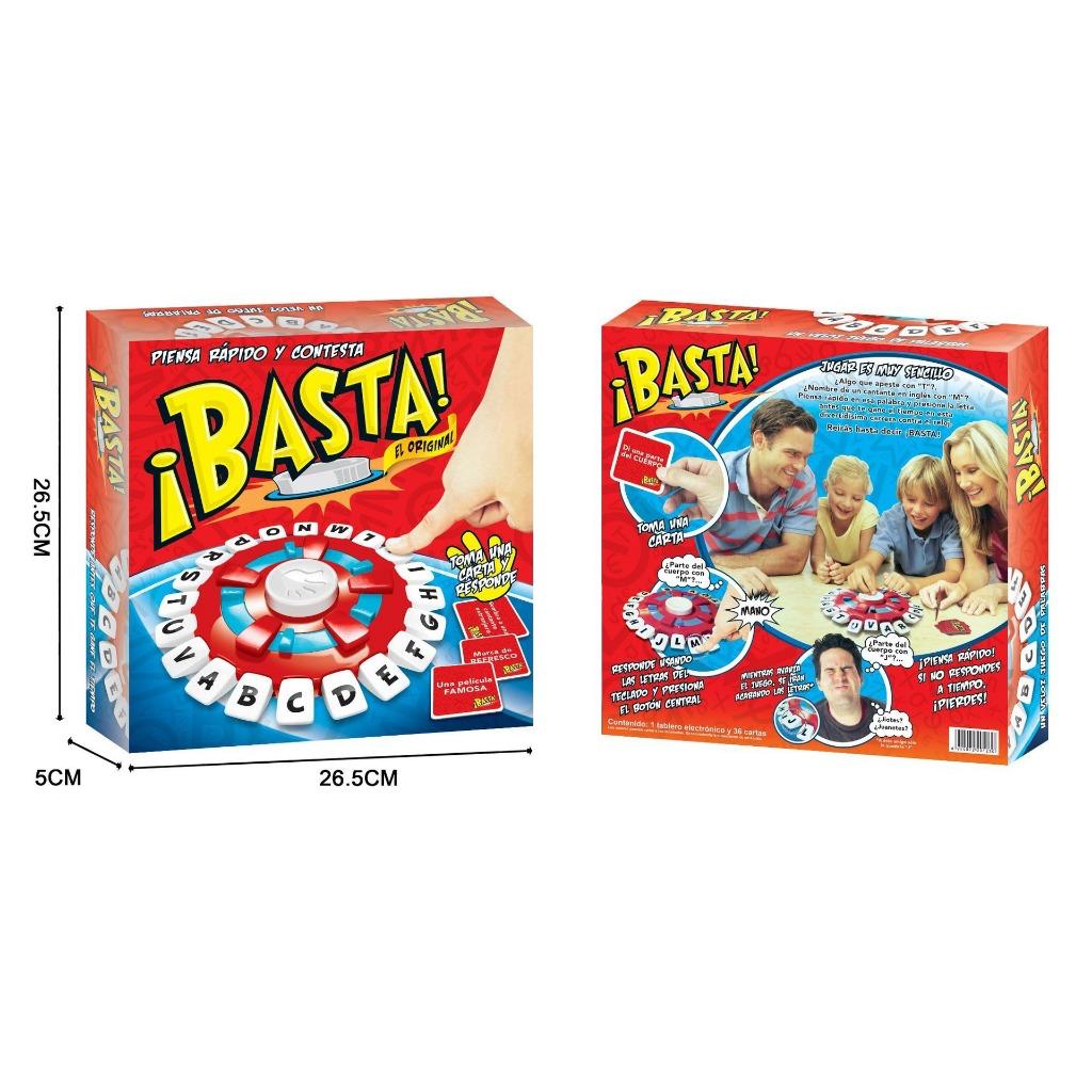 BASTA PIENSA RÁPIDO Y CONTESTA JUEGO DE MESA EN ESPAÑOL - 7