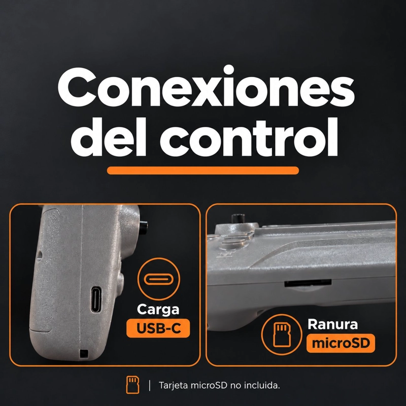 DRON DIF AIR 3 PRO 4K DOBLE CAMARA CON PANTALLA 5,5 PULGADAS PLEGABLE GRIS - 6