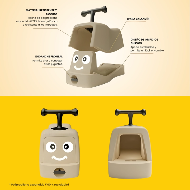 POLY GO CAMINADOR BEBE S NIÑOS 4 EN 1 MATERIAL SEGURO - 2