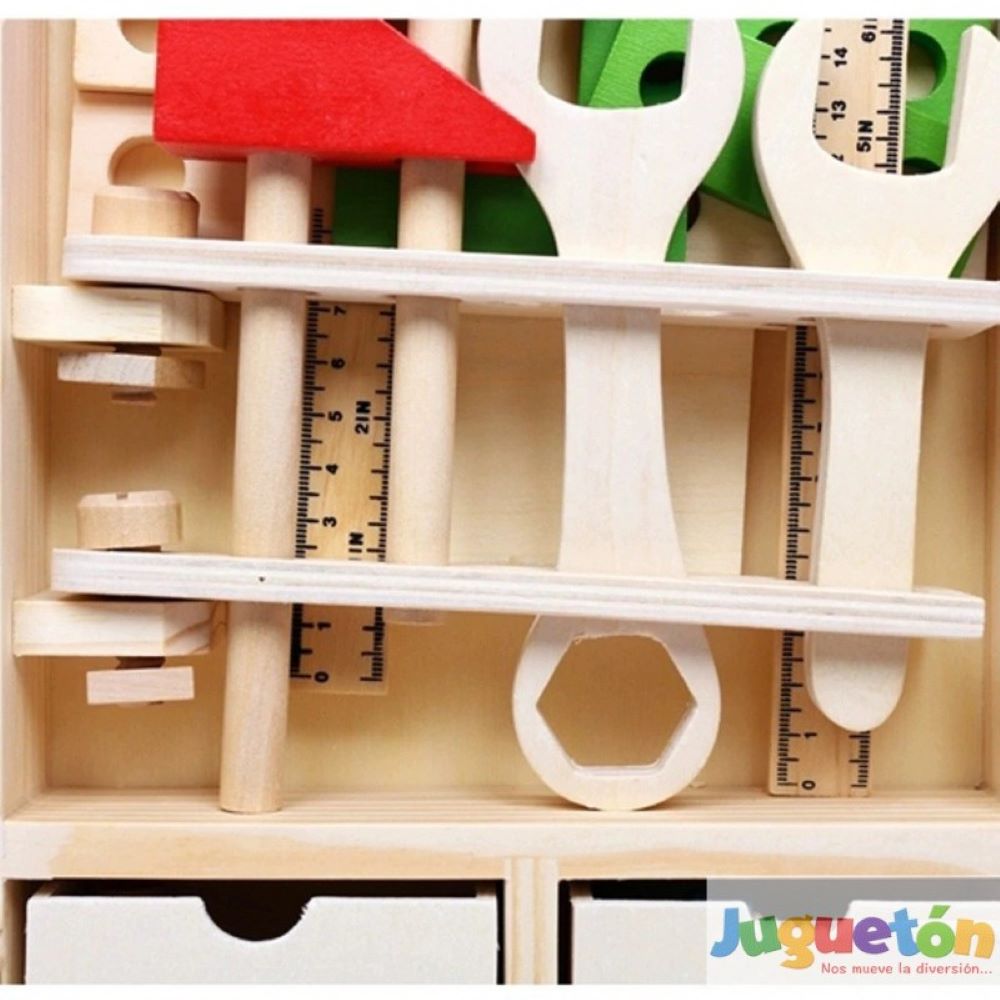 JUGUETE HERRAMIENTAS EN MADERA NIÑOS TOY COD10005 - 4