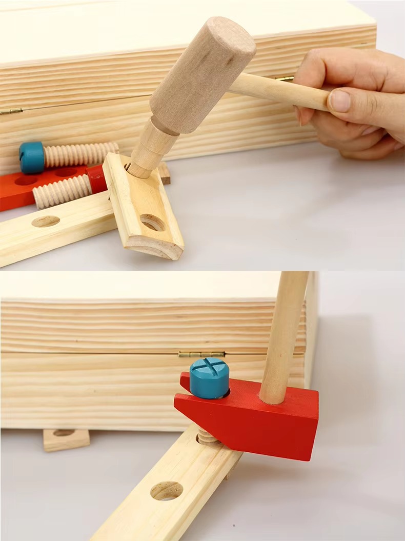 JUGUETE HERRAMIENTAS EN MADERA NIÑOS TOY COD10005 - 6