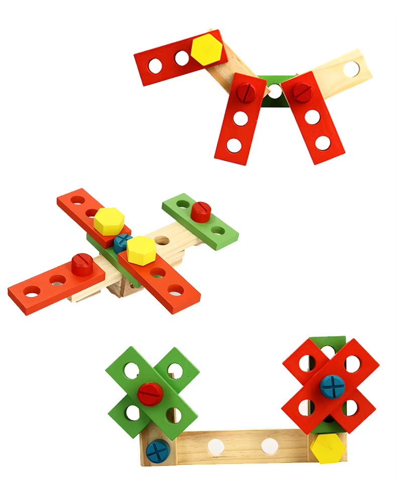 JUGUETE HERRAMIENTAS EN MADERA NIÑOS TOY COD10005 - 7