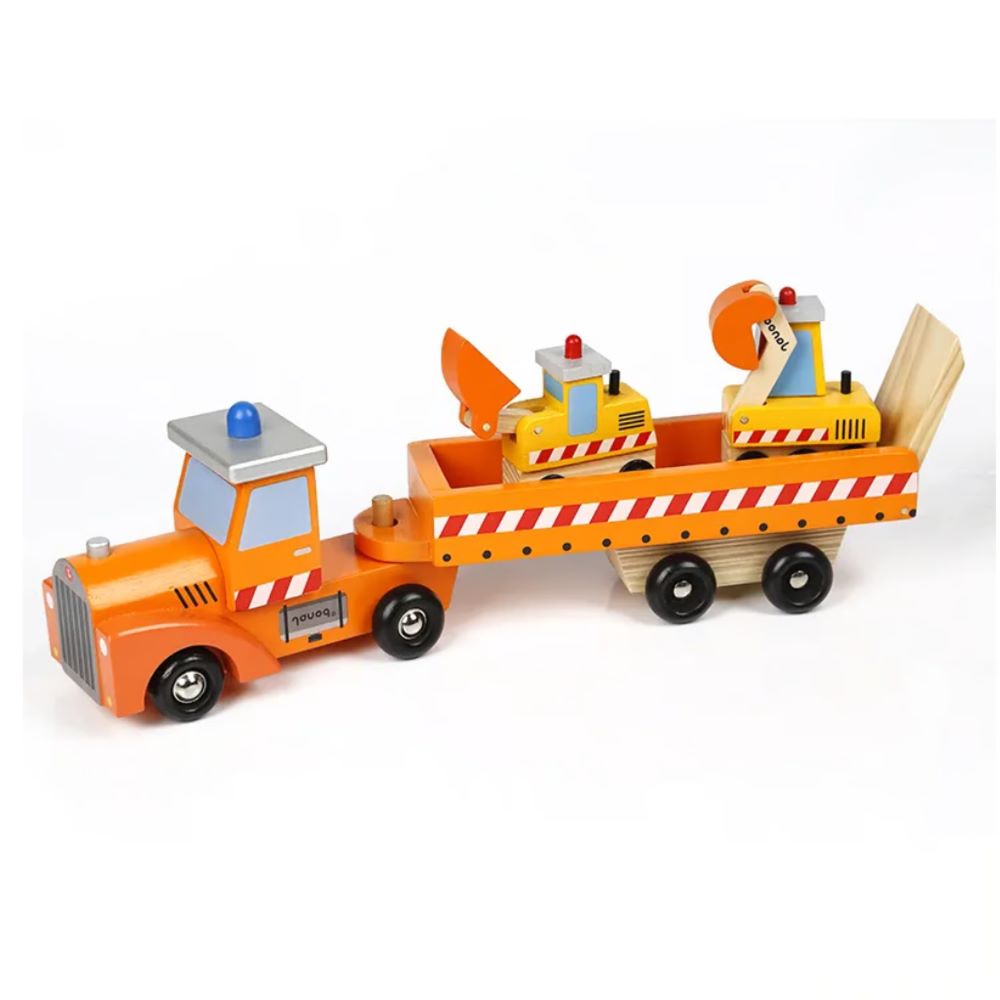 SET EGLO CAMIÓN CONSTRUCCIÓN EN MADERA HOT COD10001 - 4