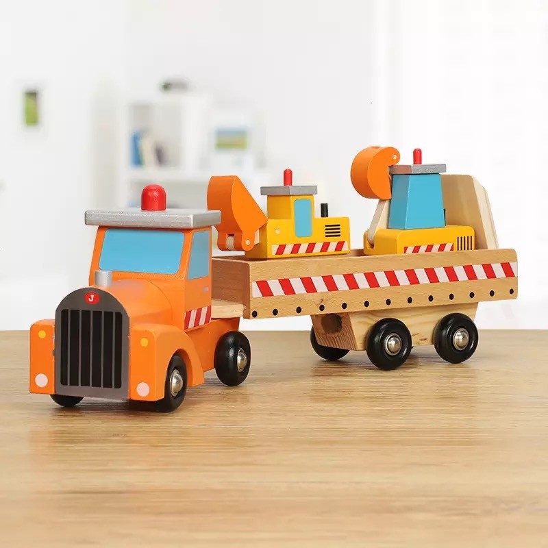 SET EGLO CAMIÓN CONSTRUCCIÓN EN MADERA HOT COD10001 - 7