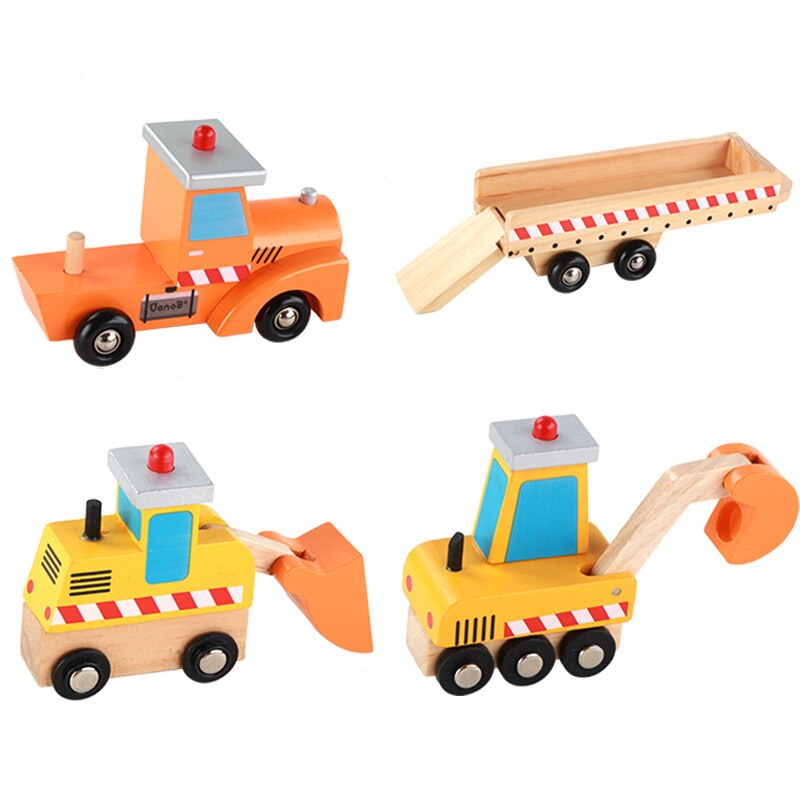SET EGLO CAMIÓN CONSTRUCCIÓN EN MADERA HOT COD10001 - 10