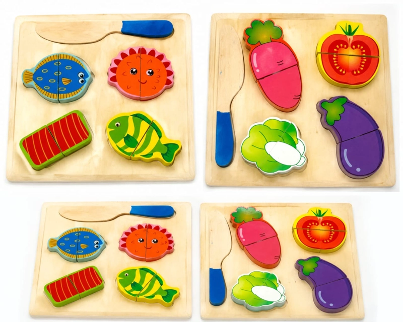 JUGUETE MADERA CEBRA COCINA NIÑAS NIÑOS COD10008 - 3