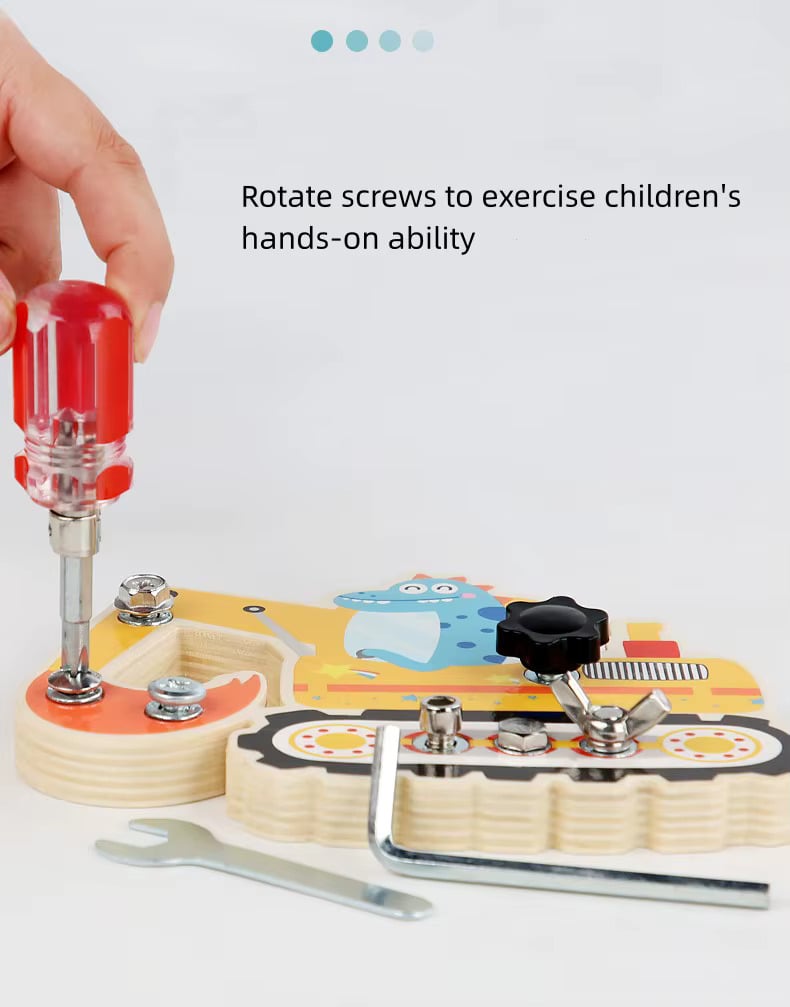 JUEGO MINI HERRAMIENTA DESTORNILLADOR NIÑOS JUGUETE BOTE - 2