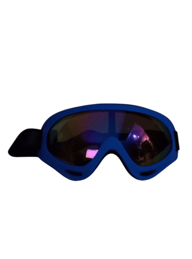 LENTES ANTIPARRAS NIEVE CON FILTRO UV PARA SNOWBOARD AZUL - 1