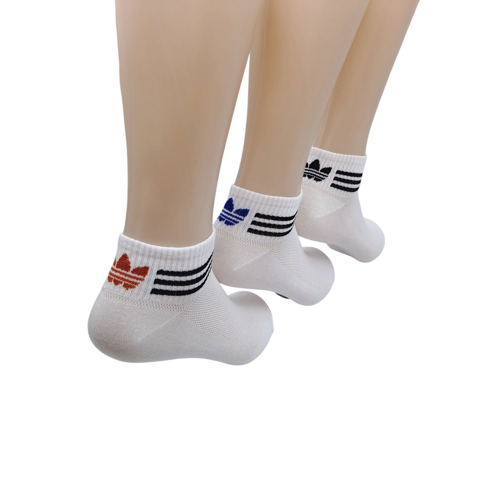 CALCETINES PACK X3  ADIDAS TOBILLERAS COLOR BLANCO #3 - 1