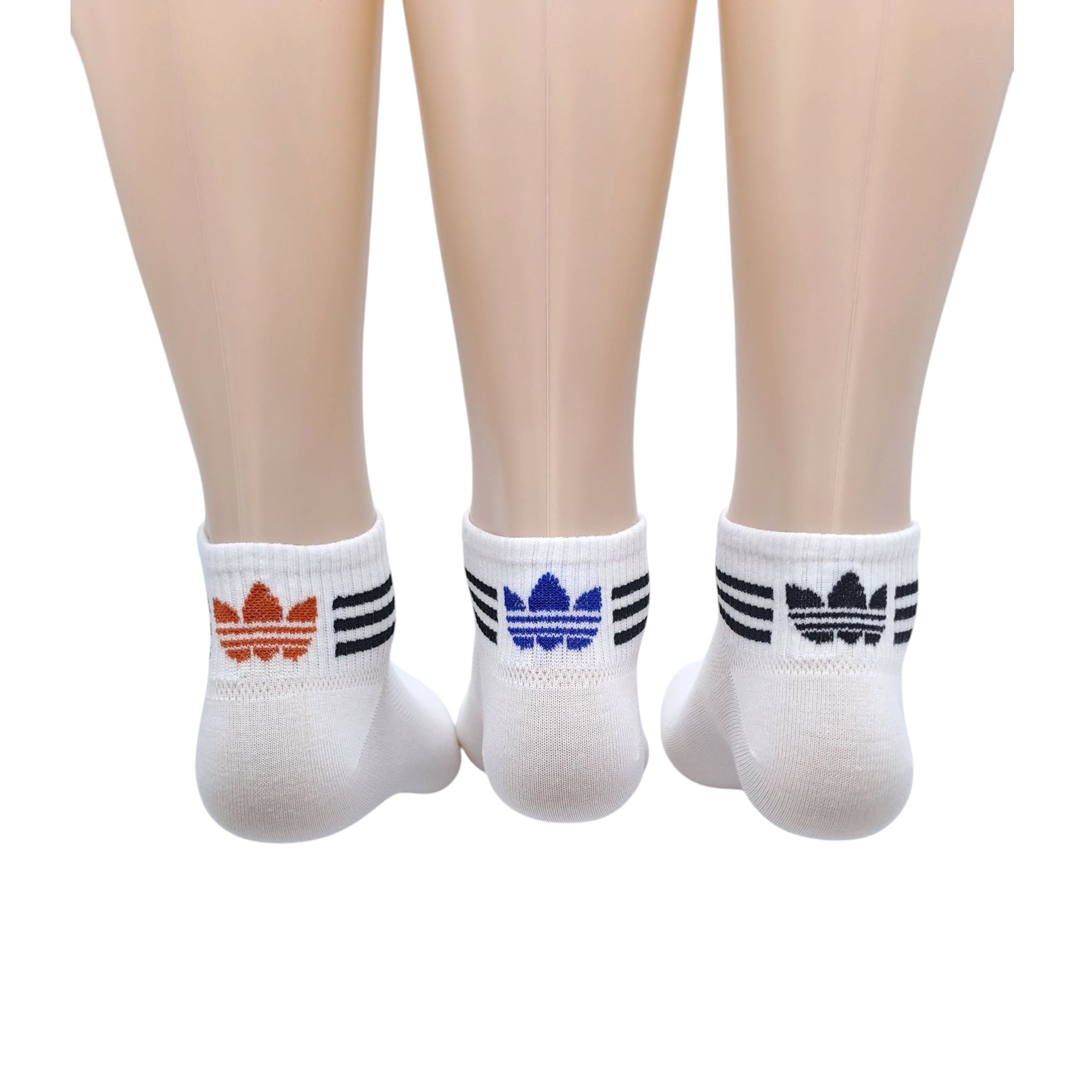 CALCETINES PACK X3  ADIDAS TOBILLERAS COLOR BLANCO #3 - 2