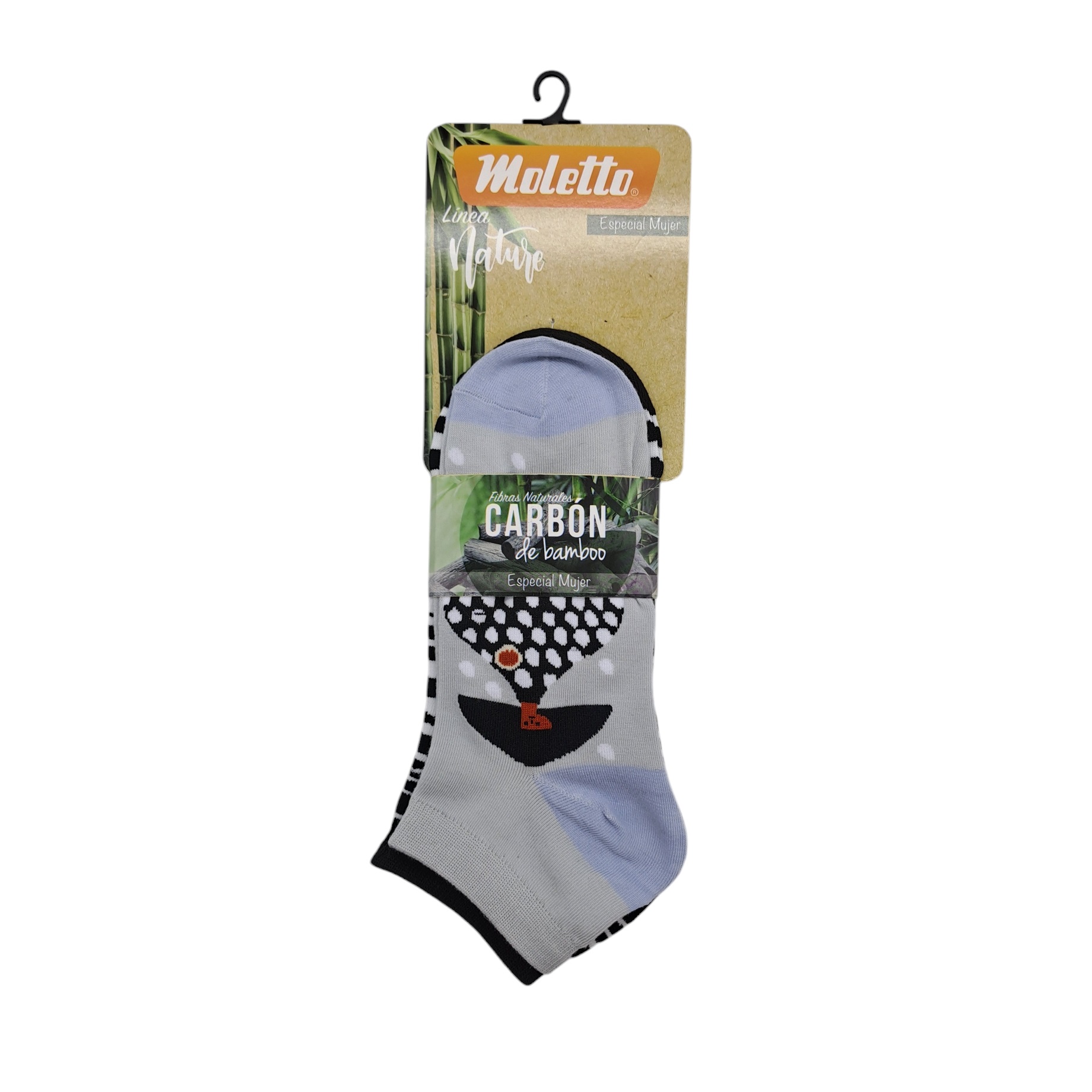 CALCETINES PACK X2 MOLETTO LÍNEA NATURE BAMBU #3 - 1