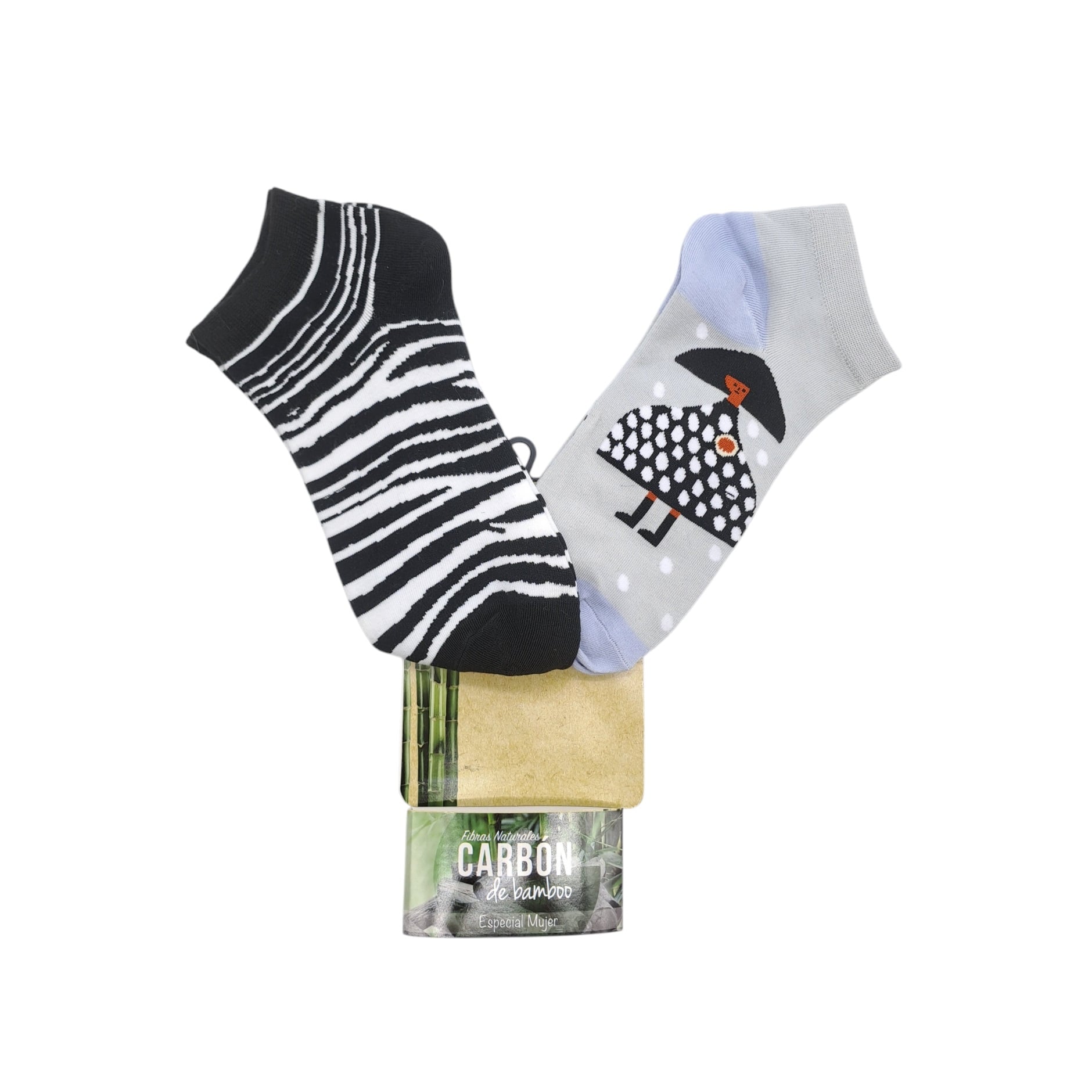 CALCETINES PACK X2 MOLETTO LÍNEA NATURE BAMBU #3 - 2