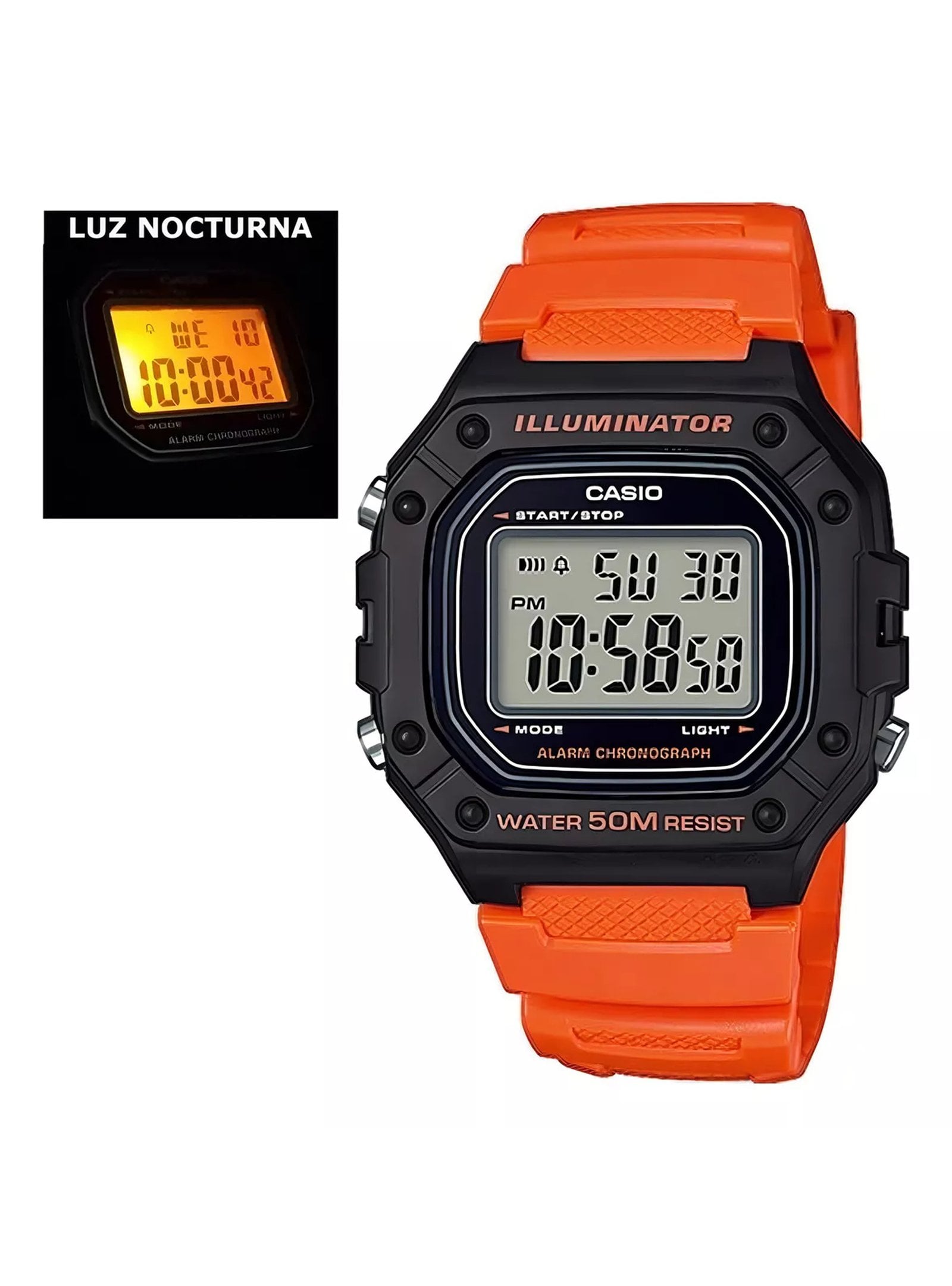 RELOJ CASIO W-218H-4B2V DH259 - 2