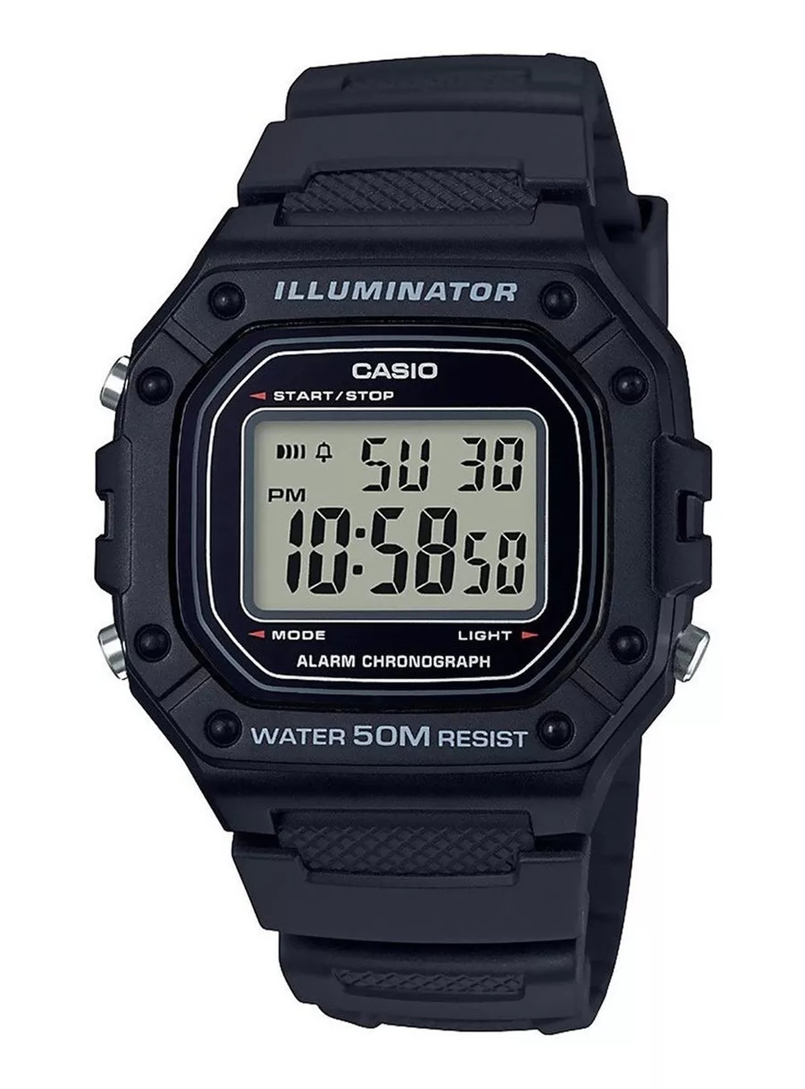 RELOJ CASIO W-218H-1AV – DISEÑO CLASICO, RESISTENCIA Y FUNCIONALIDAD - 1