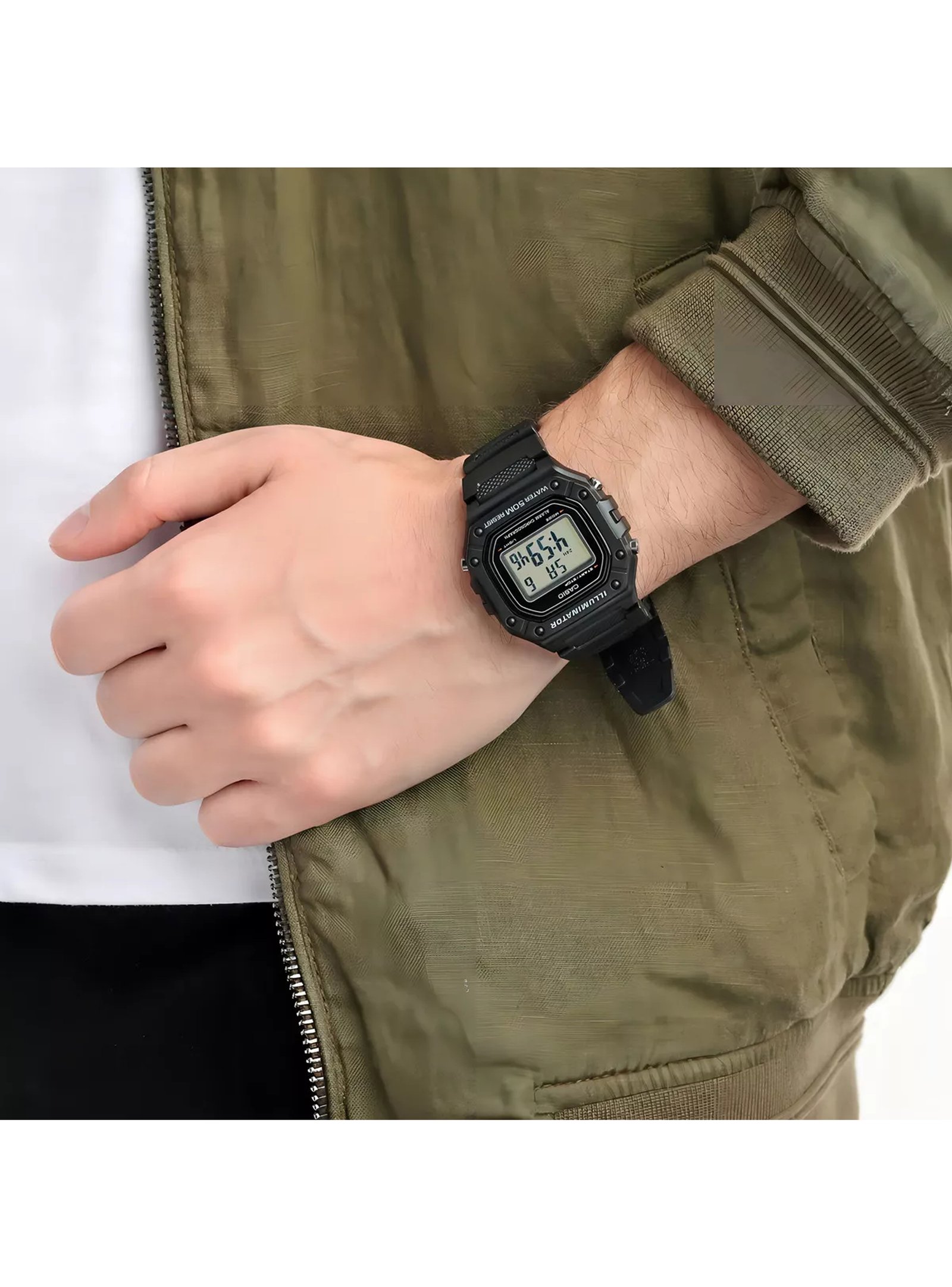 RELOJ CASIO W-218H-1AV – DISEÑO CLASICO, RESISTENCIA Y FUNCIONALIDAD - 5