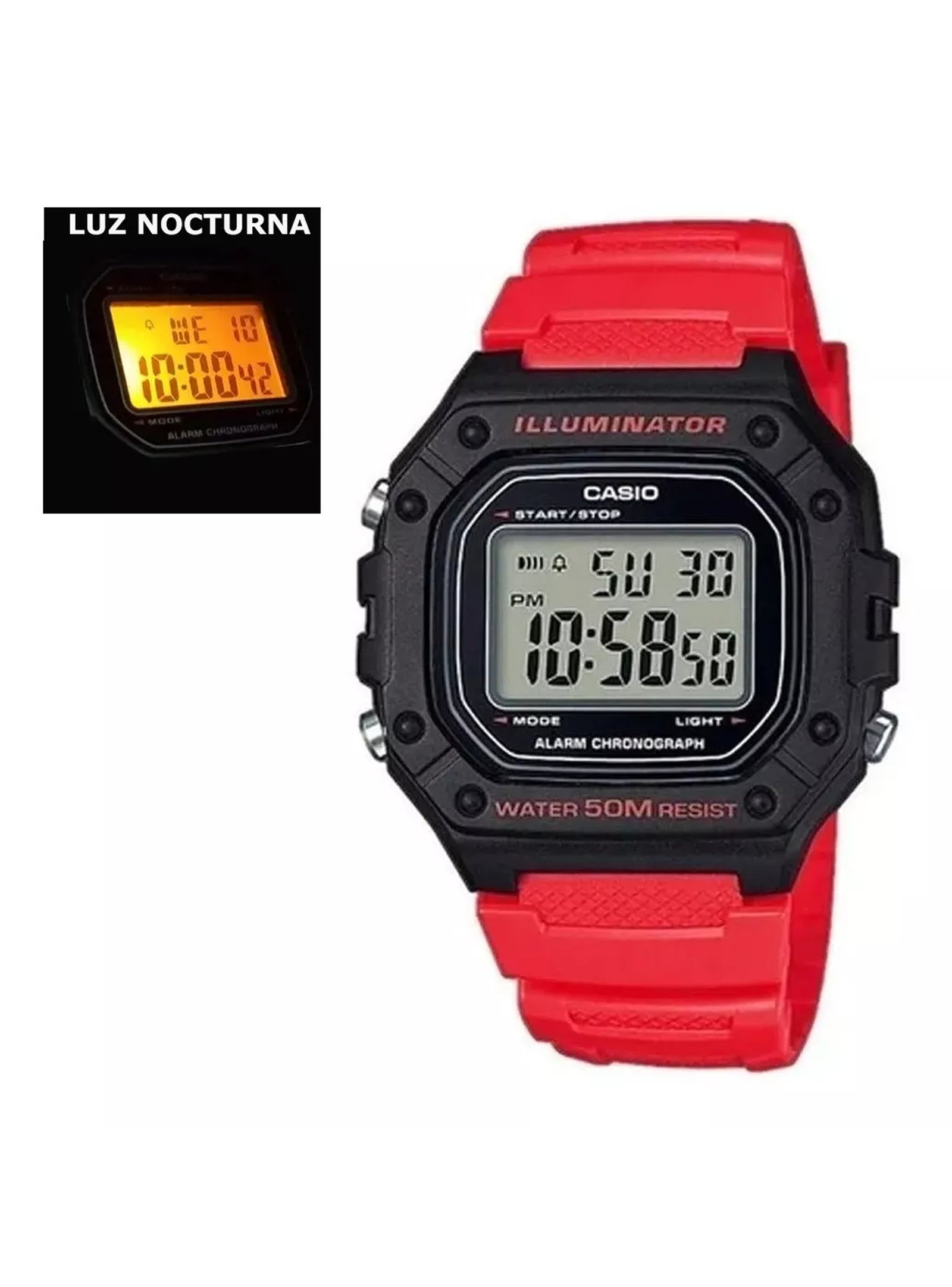 RELOJ CASIO W-218H-4BV DH260 - 2
