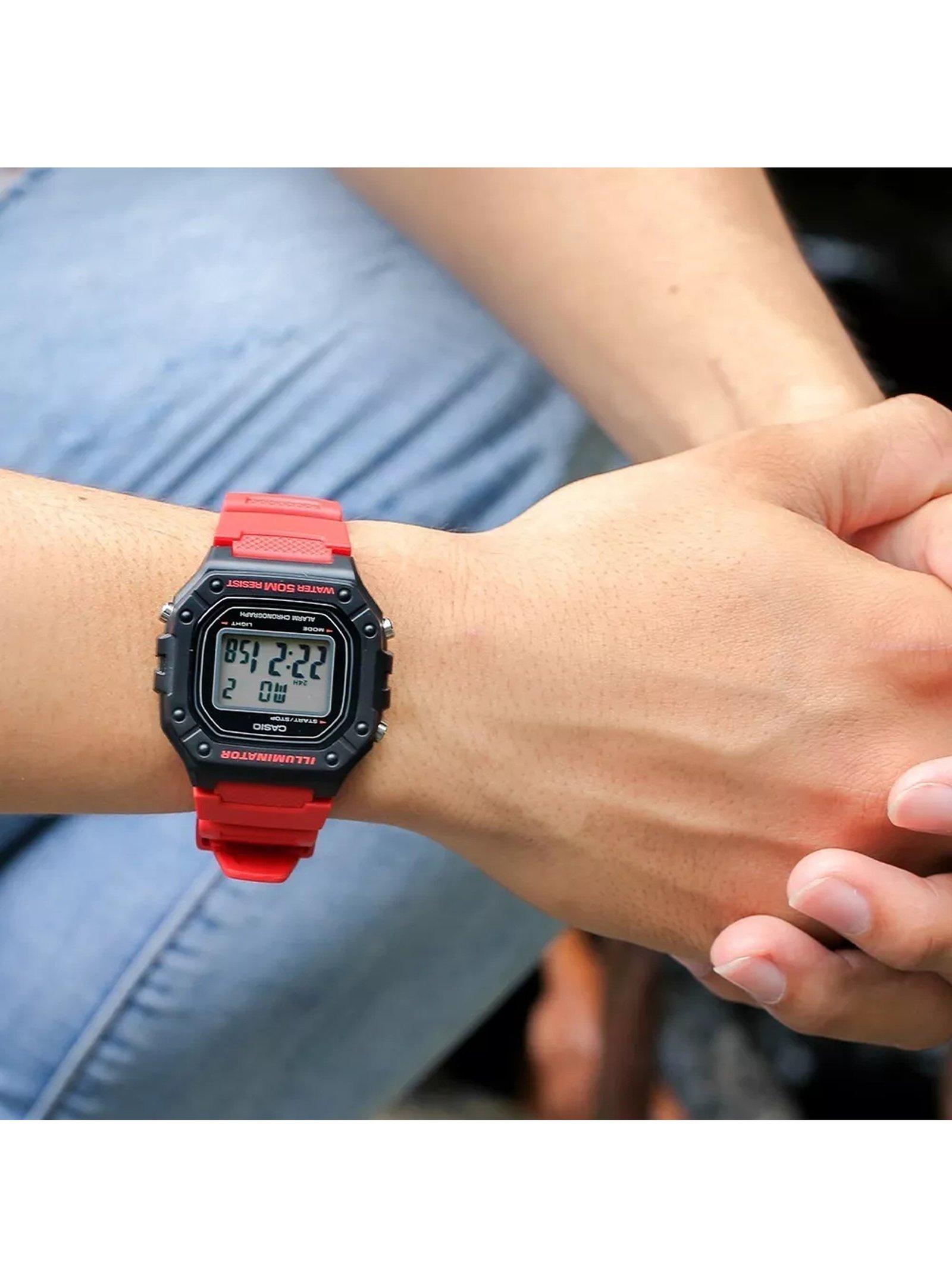 RELOJ CASIO W-218H-4BV DH260 - 3