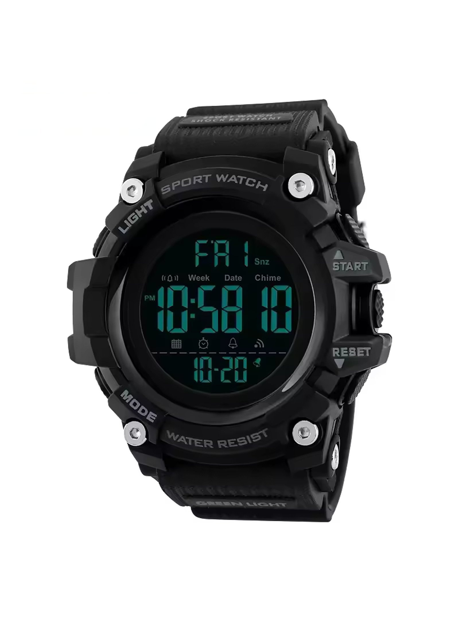RELOJ SKMEI 1384-BB - DEPORTIVO Y MULTIFUNCIONAL - 1