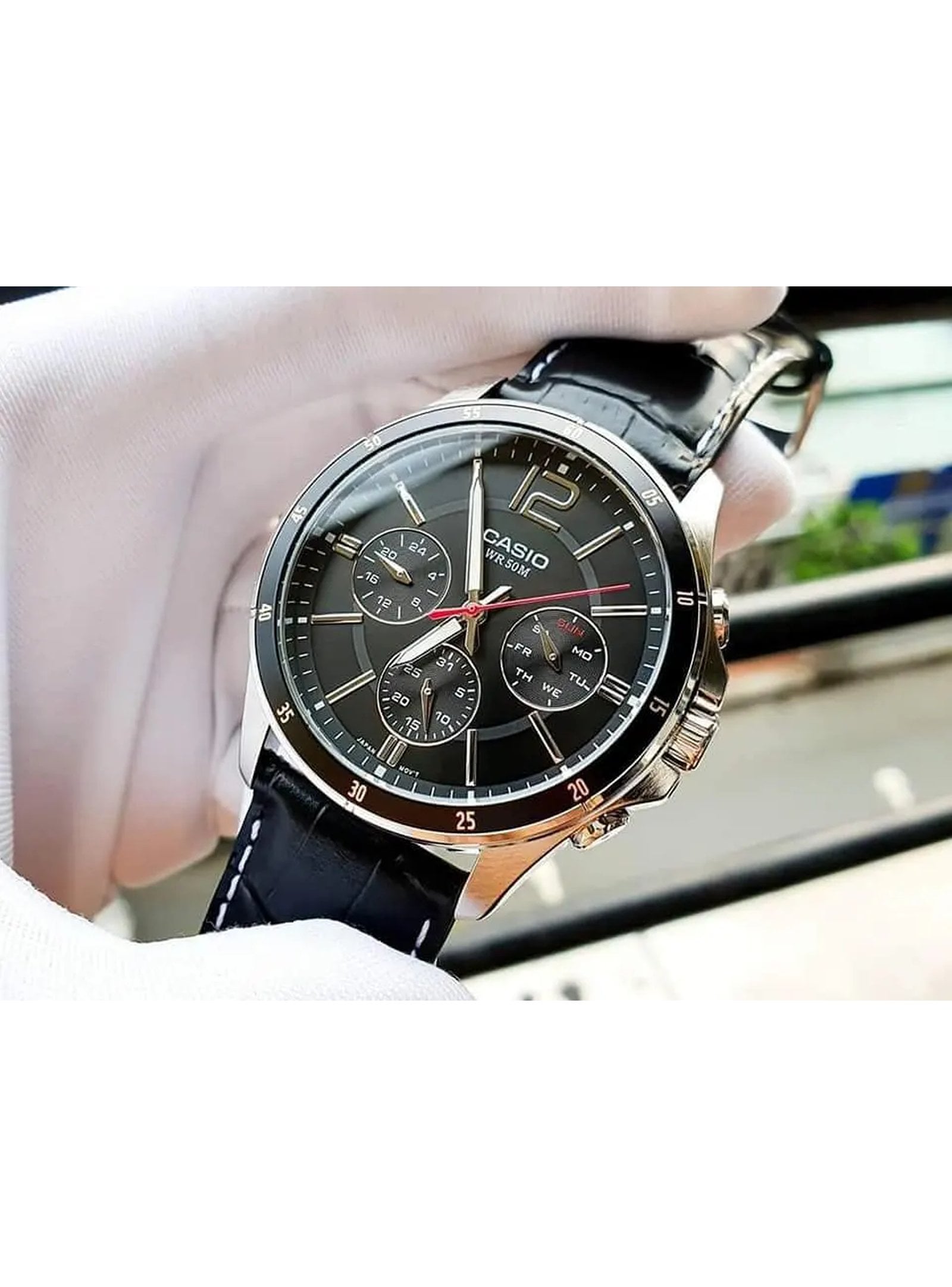 CASIO MTP‑1374L‑1AV - ELEGANCIA CLASICA CON TECNOLOGIA PRECISA - 3