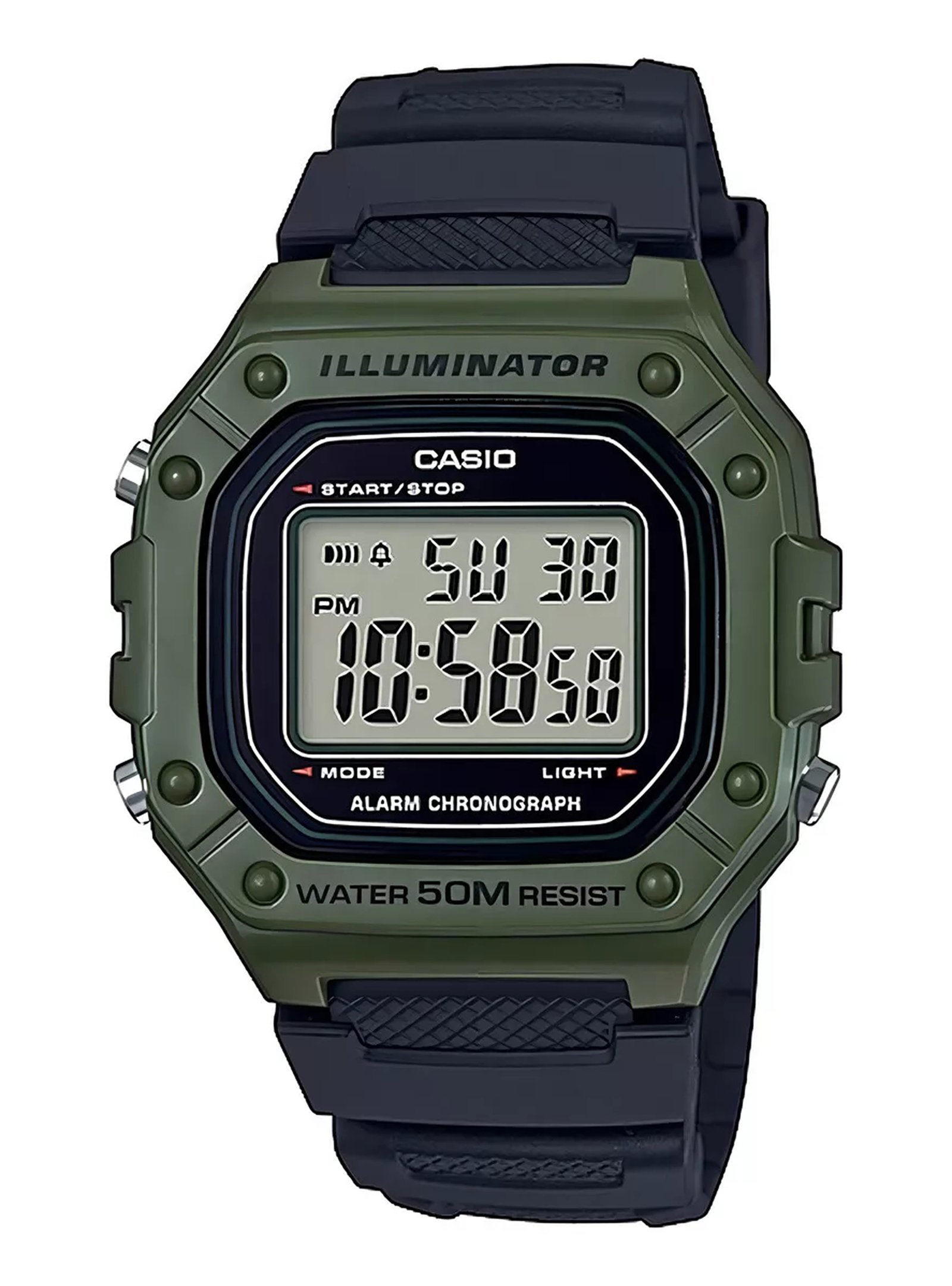 RELOJ CASIO W-218H-3AV DH258 - 1