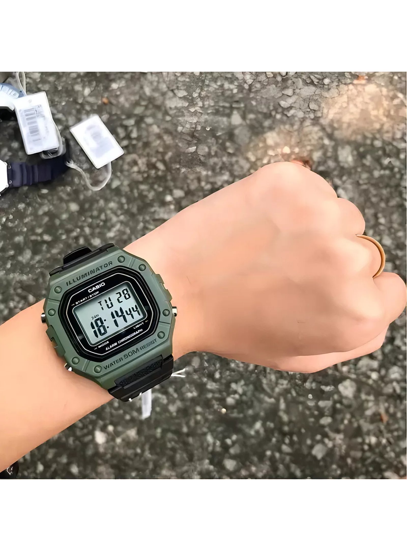 RELOJ CASIO W-218H-3AV DH258 - 4