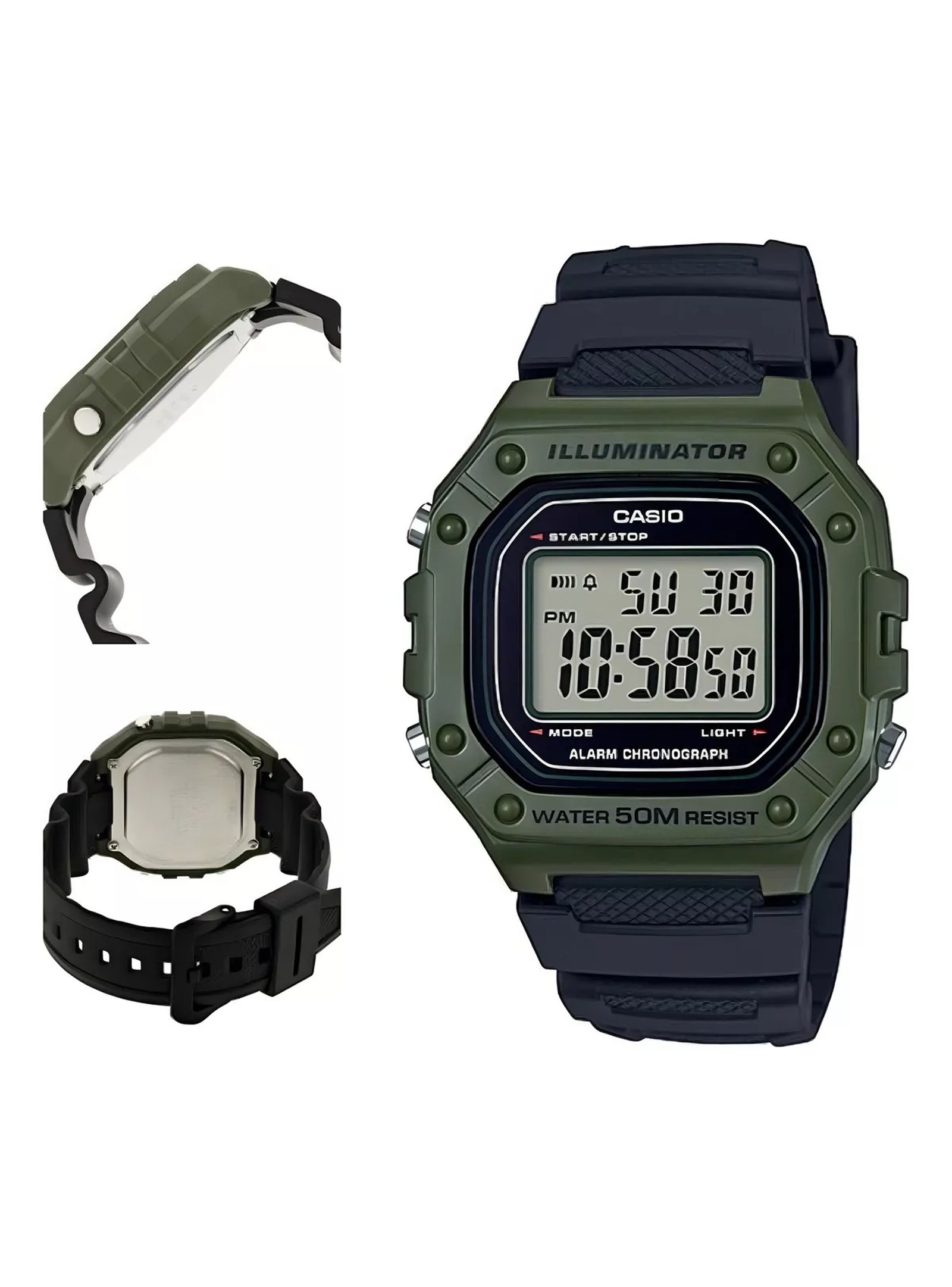 RELOJ CASIO W-218H-3AV DH258 - 6