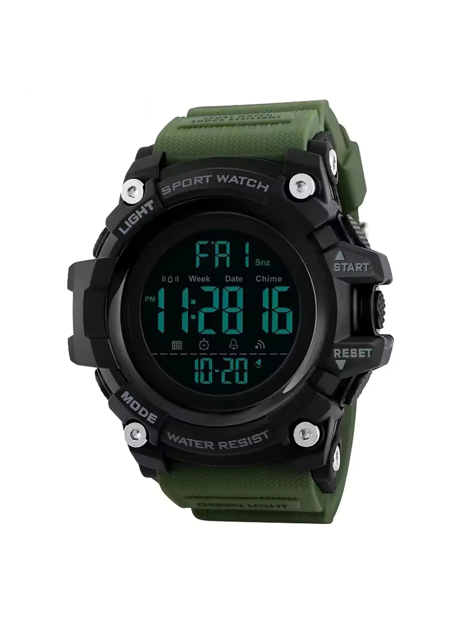 RELOJ SKMEI 1384-AG - DEPORTIVO Y MULTIFUNCIONAL - 1