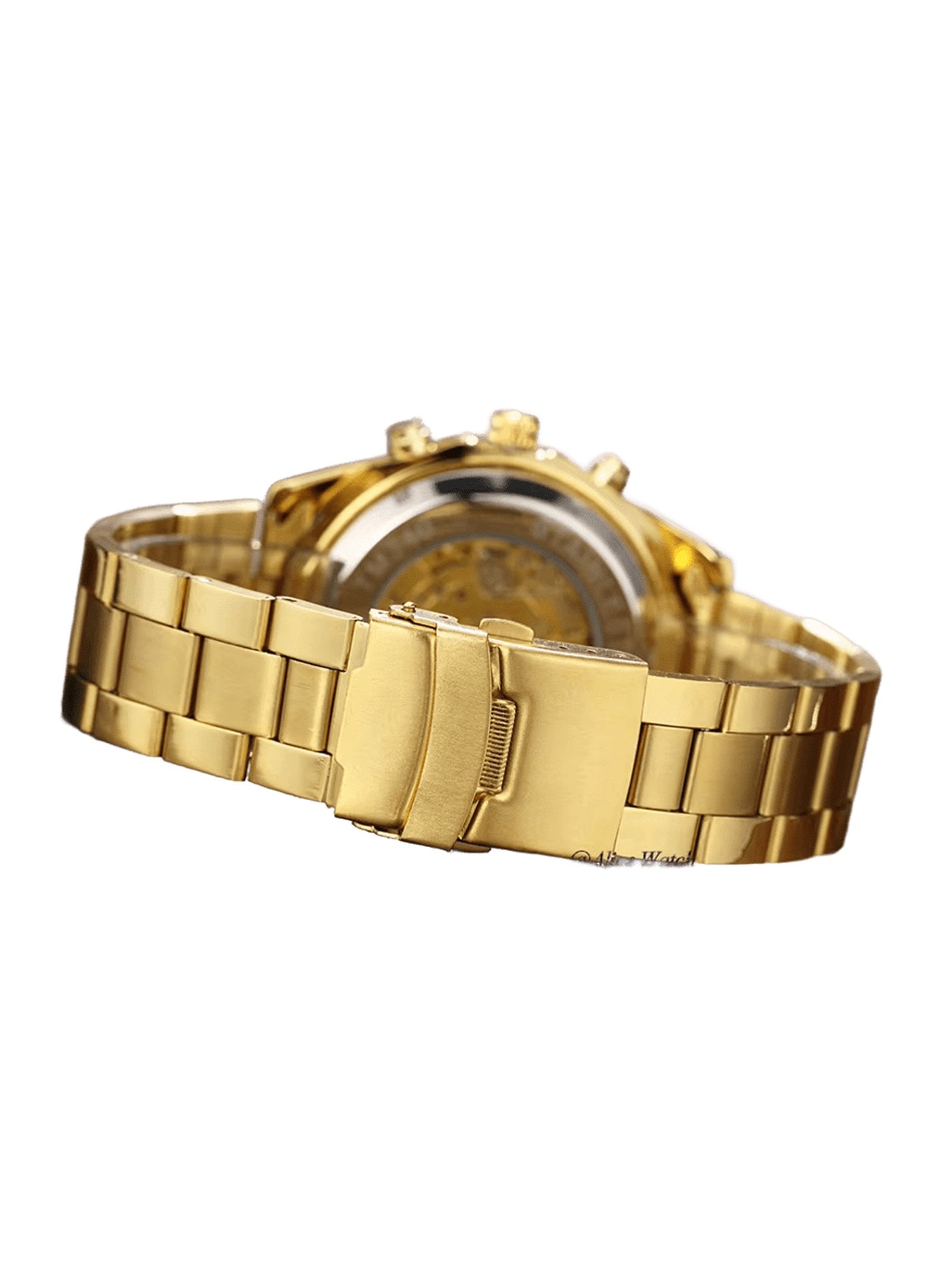 RELOJ AUTOMATICO TM340-GB SKELETON, CORREA METALICA Y DISEÑO PREMIUM - 3