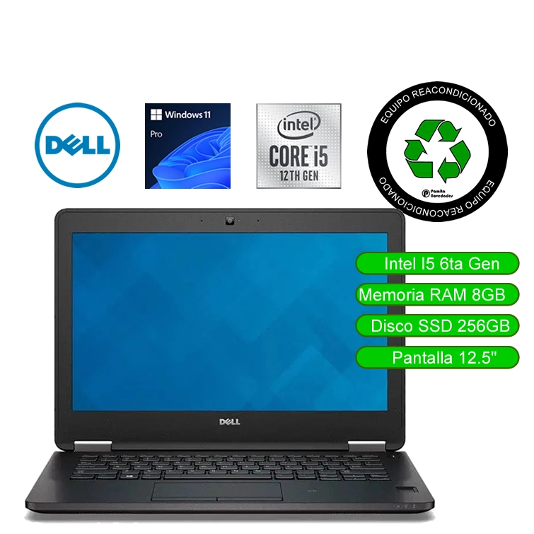 NOTEBOOK DELL LATITUDE E7270 REACONDICIONADO - 1169959 - 1