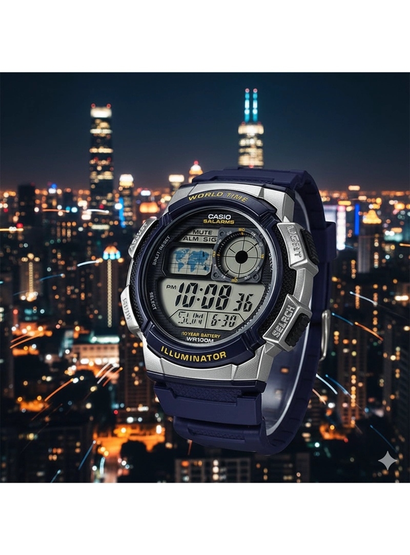 CASIO AE-1000W-2AV DH220– PRECISION GLOBAL Y ESTILO DEPORTIVO - 5