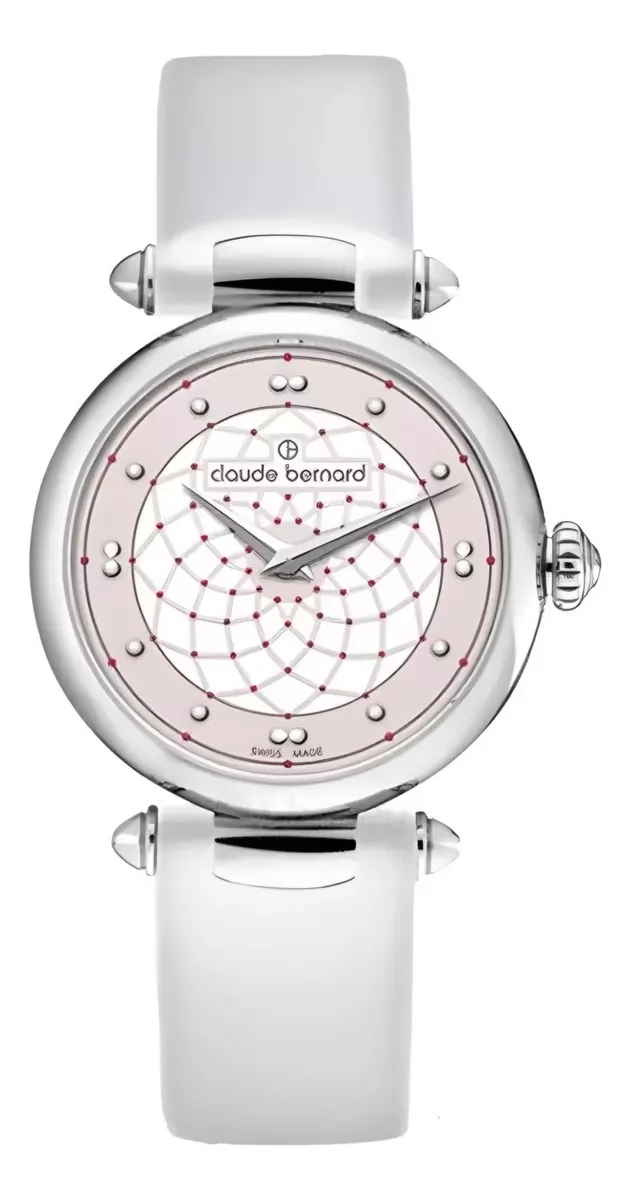 RELOJ CLAUDE BERNARD FASHION CUERO BLANCO MUJER 20508.3CBIN - 1